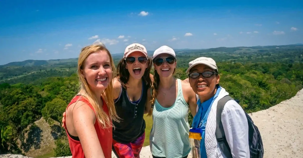 Guests enjoying a St. Leonard's Tours experience near San Ignacio, Belize